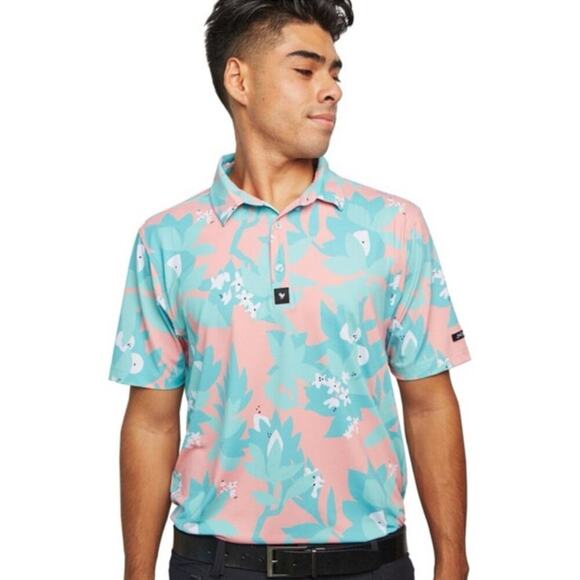 Bad Birdie Down Unda Polo Size Large - Picture 1 of 5